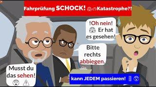 Fahrprüfung-Panik!  Mein schlimmster Moment – Was ist passiert?!  | Deutsch lernen!