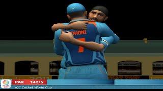 World Cup 2011 Semi-Final | Pakistan's Fall of Wickets | EA Sports Cricket 07