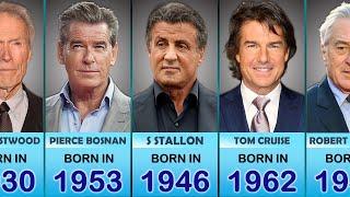 Hollywood Greatest Actors Born Every Year |1930-2000|