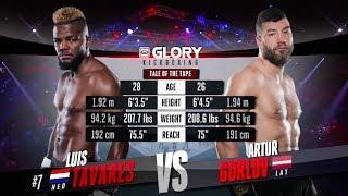 GLORY 62 Luis Tavares VS Artur Gorlov БоксТВ