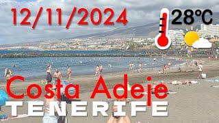 Tenerife - Costa Adeje 12/11/2024 28°C ️