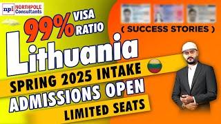 Study In Lithuania from Pakistan Feb 2025 Intake | Lithuania Success Stories | #studyinlithuania