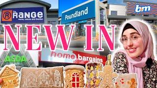 MASSIVE NEW IN  ASDA, POUNDLAND, HOME BARGAINS, B&M, THE RANGE ️ Christmas & Autumn Haul ️