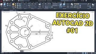 Exercício AutoCAD 2D #01