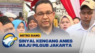 Anies Mengaku Sudah Ada Tawaran Parpol Maju di Pilgub Jakarta 2024