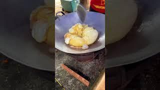 Telur dadar + tepung jagung