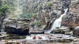 Linville Falls Hike - Plunge Basin Trail - LGW, NC - Hike Vlog 56