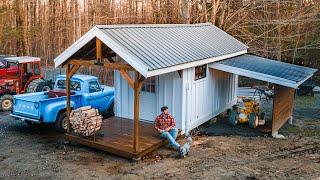 Transforming a Rundown Shed into a Modern Workshop