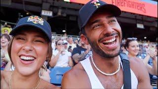 Our First Baseball Game Together!