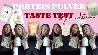 HYPED VEGAN PROTEINPULVER TASTETEST I More Nutrition, Rocka und mehr