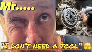 Merc clutch & gearbox re-fit struggle! D&J projects major fault with wood shredder!