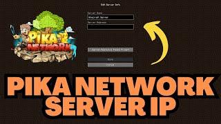 Minecraft PikaNetwork Server IP 2024