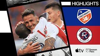 FC Cincinnati vs. New England Revolution | Signature win! | Full Match Highlights | June 22, 2024