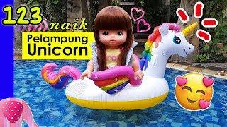 Mainan Boneka Eps 123 Naik Pelampung Unicorn - GoDuplo TV