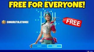 Real FREE SKIN for ALL PLAYERS in Fortnite Season 4!