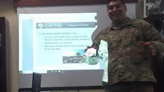 US Army Resilience training