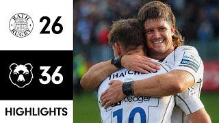 DING DONG DERBY BATTLE! | Highlights: Bath vs Bristol Bears