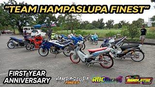 TEAM HAMPASLUPA FINEST FIRST YEAR ANNIVERSARY / ALVIN MOTO VLOG