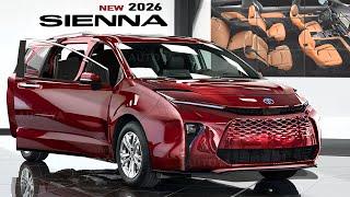 2026 Toyota Sienna - INTERIOR & Color Options Preview
