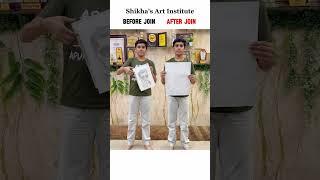 Shikha’s Art Institute  | studentwork #shorts #sketching