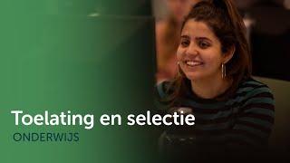 Toelating en selectie Faculteit der Geneeskunde VU