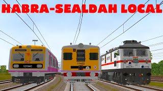 A Journey In Habra Sealdah Jessop EMU Local Along A Parallel Race With Sealdah Rajdhani Express