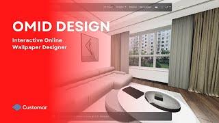 Omid 3D - Interactive Online Wallpaper Designer