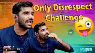 Shreeman Legend Vs Disrespect Challenge  Bgmi No Respect Gameplay