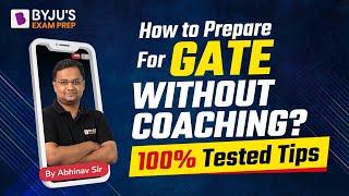 How to Prepare for GATE Exam without Coaching? | GATE Exam Preparation Strategy #GateExam #Gate2024