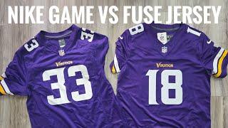 Nike NFL Jersey Comparison 2024-25 REVIEW Game vs Fuse Limited