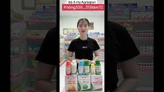 Bộ 3 sản phẩm của CTy Agijapan có mặt tại Cửa hàng VTNN NGUYỄN NGUYÊN