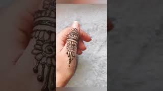 Finger mehndi design#thethrillingarts#trending #shorts