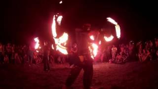 Fire Show Pyrodanza & Gustavo Ollitta Ozora 2016