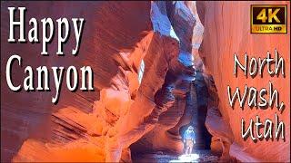 Happy Canyon | One of Utah's BEST! via Poison Springs Rd, Hike & Float [4K UHD]