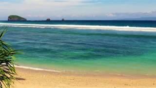 Candidasa Bali Beautiful beach 4k. Now you are on the beach, relax your brain and boost Immunity.