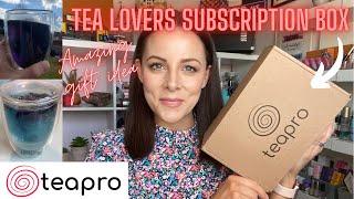 PERFECT GIFT IDEA FOR TEA LOVERS | Testing out TEAPRO | Loose leaf tea monthly subscription box