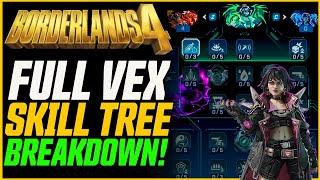 FULL VEX SKILL TREES BREAKDOWN! // Borderlands 4 Vex the Siren Deep Dive