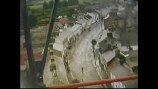 ATHBOY, MOTORBIKE RACING THROUGH THE TOWN IN THE MID  1960S