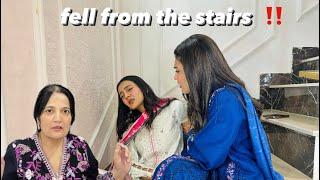 Eid per stairs say gir gai | sab pareshan hogye |Sistrology | Rabia Faisal