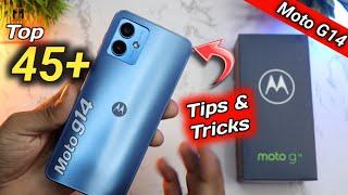 Moto G14 Tips & Tricks | Top 45+ Special Features| Android 13.