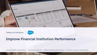 Tableau Accelerators for Financial Institution