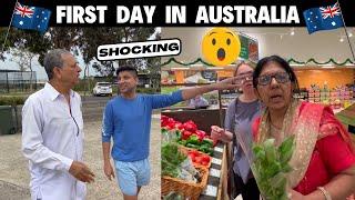 INDIAN PARENTS FIRST DAY IN AUSTRALIA | YE KYA HAITHEY SHOCKED