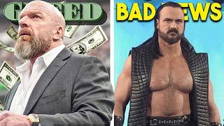 GREED HAS TAKENOVER WWE...BAD NEWS Drew McIntyre...Wyatt SICKS RETURN ON BRAY'S BDAY..Wrestling News