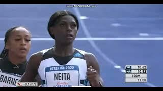 Daryll Neita wins Women's 100m Final |Berlin 2022