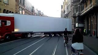 Amazing Dutch truck driver