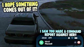 Maxwell Talks With Brian About Writing a Command Report Against Bell! | NoPixel RP | GTA RP