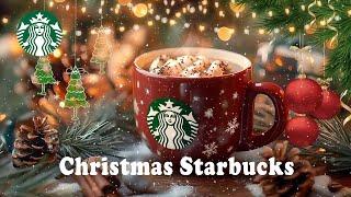 Playlist | Cozy Christmas Jazz & Starbucks Coffee Vibes  Perfect Background Music for Holiday