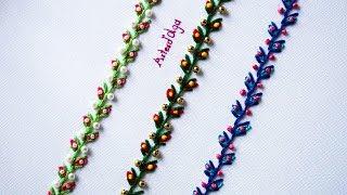 Hand Embroidery: Decorative Stitches #4 | Bordados a mano: Puntadas Decorativas #4 | Artesd'Olga