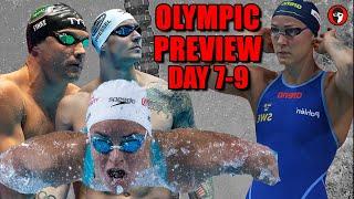 DAY 7-9 | SwimSwam Event-By-Event 2024 Olympic Preview