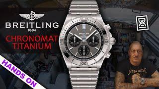 Breitling Chronomat, the prince of chronographs dresses in titanium